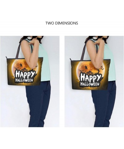 Tote Bag Women Handbag Tote Handbag for Women Hobo Bag Printed Handbag Tote Bag Halloween $11.72 Totes