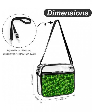 Women's Clear Crossbody Bag Fashion Shoulder Bag Purse With Adjustable Strap Color825 $13.72 Totes