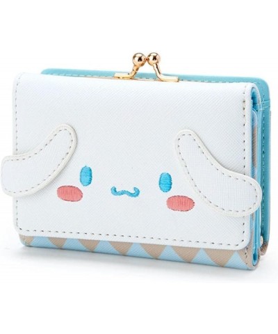 11cm Cartoon Anime My Melody Cinnamoroll Purin Dog Kawaii Pu Wallet Cute Modeling Zipper Folded Card Case Woman Wallet MyMelo...