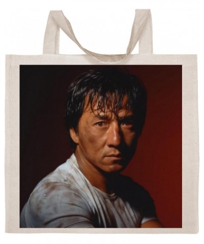 Jackie Chan - Cotton Photo Canvas Grocery Tote Bag IDPP533345 $20.08 Totes