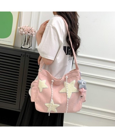 Star Tote Hobo Bag Women Aesthetic Messenger Cute Bag Handbag Large Capacity Tote Shoulder Bag Casual Crossbody White $12.32 ...