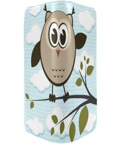 Cute Colorful Owl Womens Clutch Wallet Large Wristlet Zipper Clutch Large Travel Purse Design 3 $23.98 Clutches