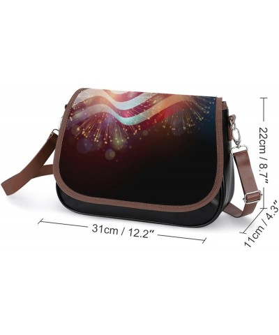 Women's Vintage Crossbody Bag Fashion Shoulder Bag With Adjustable Strap Color1761 $21.22 Totes