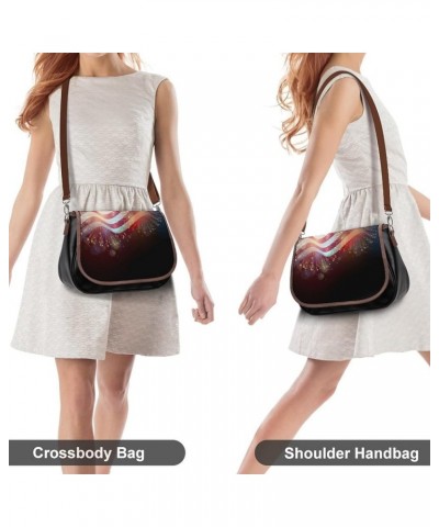 Women's Vintage Crossbody Bag Fashion Shoulder Bag With Adjustable Strap Color1761 $21.22 Totes