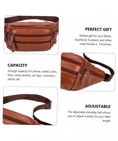 Mens Crossbody Bag 1pc Satchel Chest Shoulder Backpack Chest Bag for Men Crossbody Bag Sling Bag Waist Bag for Men Wallet Out...