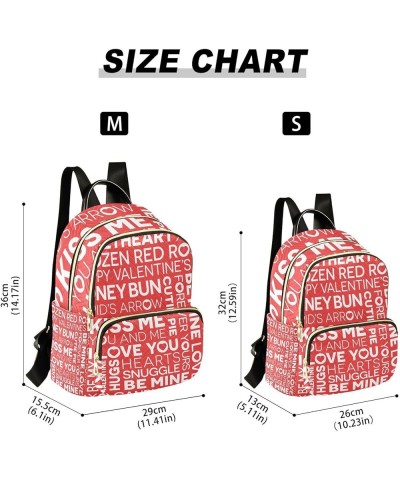 Women Backpack Be Mine Love Anti-Theft Travel Backpack with Luggage Belt Lightweight Handbag Roomy Double Zipper Weekend Bag ...