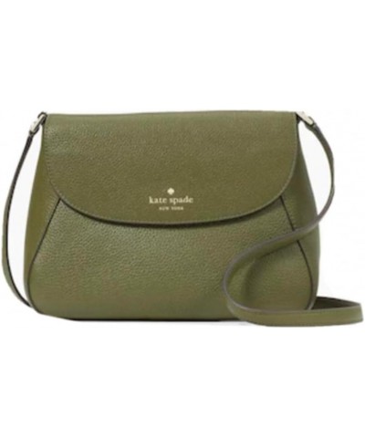 Kate Spade Monica Leather Crossbody Enchanted Green $51.51 Crossbody Bags