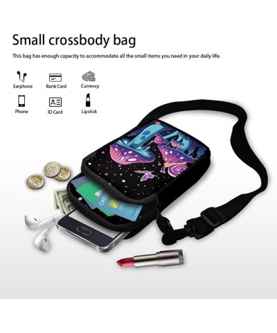 Double Layer Shoulder Bag for Women Men Girls Boys Over 5 Mushroom Snail $9.24 Shoulder Bags