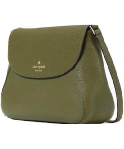 Kate Spade Monica Leather Crossbody Enchanted Green $51.51 Crossbody Bags