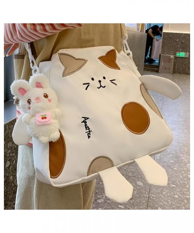 Juju Cat Women Crossbody Bags for Women - Cross Body Bag for Woman - Womens Crossbody Bag White $20.78 Crossbody Bags