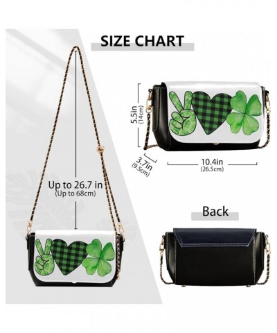 Crossbody Bags for Women Trendy Women's Black Shoulder Bag Small PU Leather Flap Cross Body Bag Handbags Pattern24 $21.72 Cro...