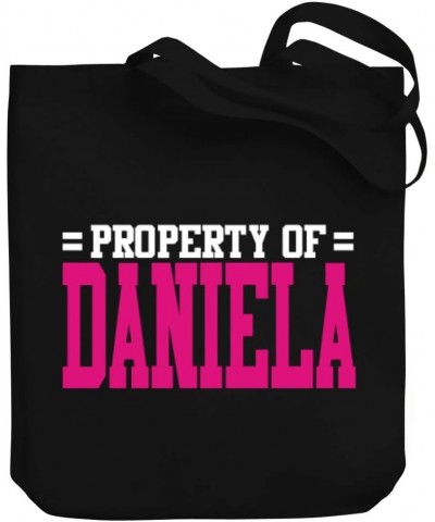 Property of Daniela Bicolor Canvas Tote Bag 10.5" x 16" x 4 $22.39 Totes