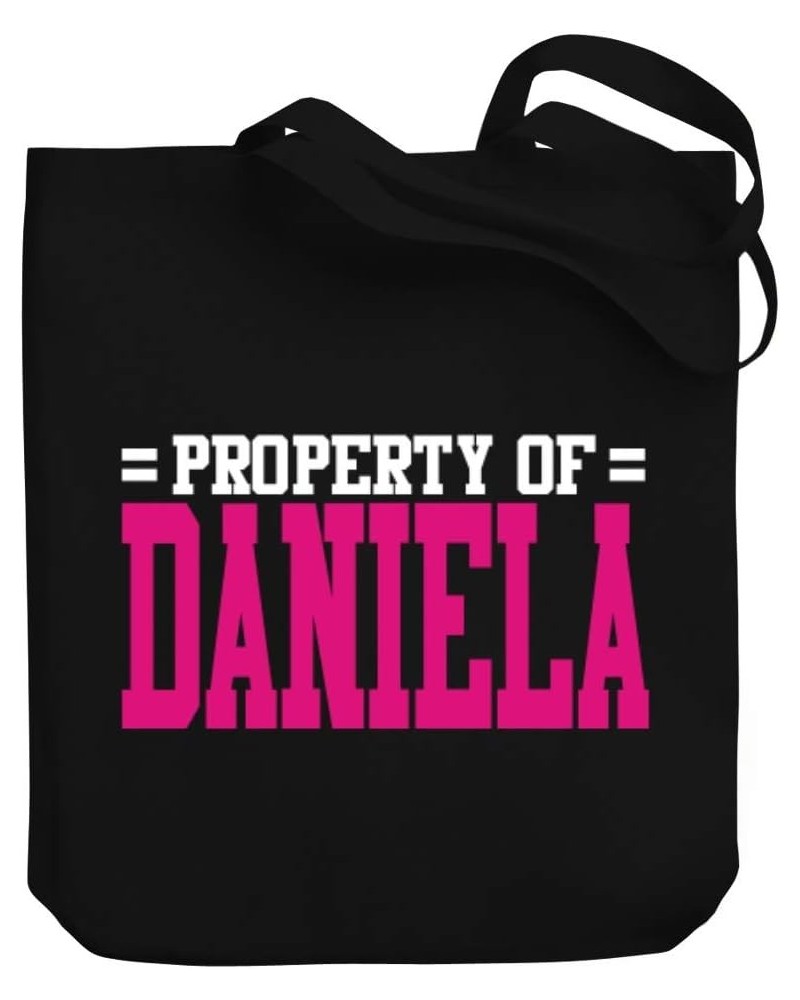 Property of Daniela Bicolor Canvas Tote Bag 10.5" x 16" x 4 $22.39 Totes