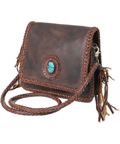 Cross Body Full Grain Genuine Leather Western Women Bag Handbag Purse | Crossbody Bag for Women | Cute Crossbody Bag | Crossb...