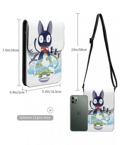 Cute Cartoon Animal Small Crossbody Cell Phone Purse for Women, Mini Messenger Shoulder Handbag Walle 4 $20.39 Crossbody Bags