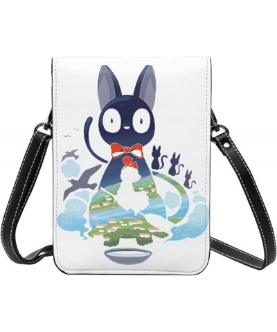 Cute Cartoon Animal Small Crossbody Cell Phone Purse for Women, Mini Messenger Shoulder Handbag Walle 4 $20.39 Crossbody Bags