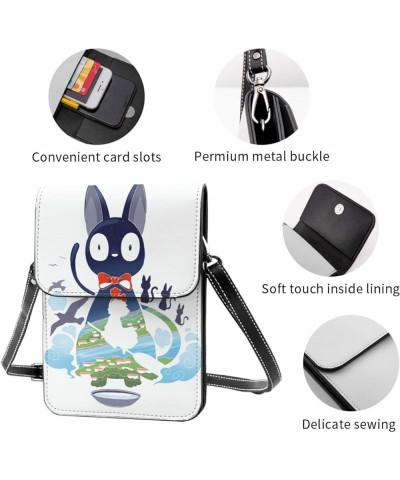 Cute Cartoon Animal Small Crossbody Cell Phone Purse for Women, Mini Messenger Shoulder Handbag Walle 4 $20.39 Crossbody Bags