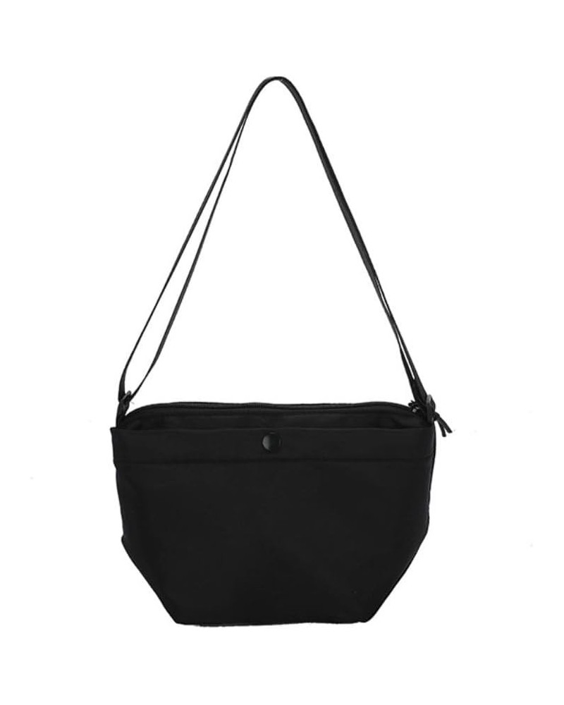 Crossbody Purses for Women Aesthetic Small Shoulder Bag for Women Black Messenger Bag Crescent Bag (Black) Black $8.60 Totes