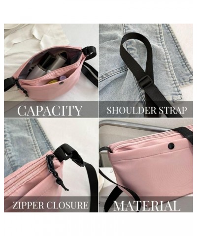 Crossbody Purses for Women Aesthetic Small Shoulder Bag for Women Black Messenger Bag Crescent Bag (Black) Black $8.60 Totes