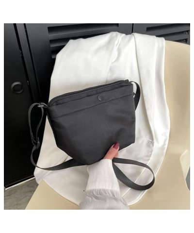 Crossbody Purses for Women Aesthetic Small Shoulder Bag for Women Black Messenger Bag Crescent Bag (Black) Black $8.60 Totes