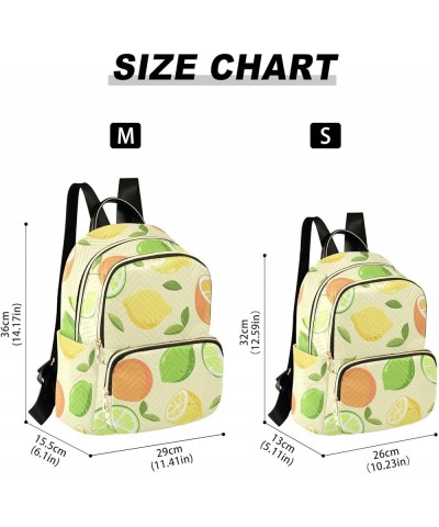 Peach Fruit Pattern Women's Backpack Wallet Casual Small Backpack Fashion Women's Travel Bag School Backpack Color128 Small $...