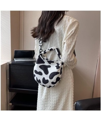 Cute Top Handle Tote Bag for Women, Canvas Crossbody Shoulder Sling Bag Handbag Messenger Bag Ladies Purse Cow $13.44 Shoulde...