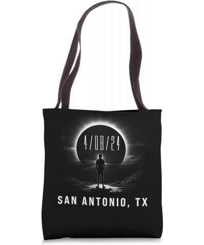 Total Solar Eclipse 2024 San Antonio, TX Totality Path Tote Bag $11.61 Totes