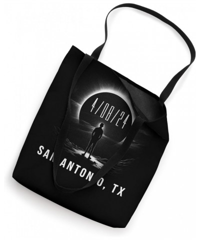 Total Solar Eclipse 2024 San Antonio, TX Totality Path Tote Bag $11.61 Totes