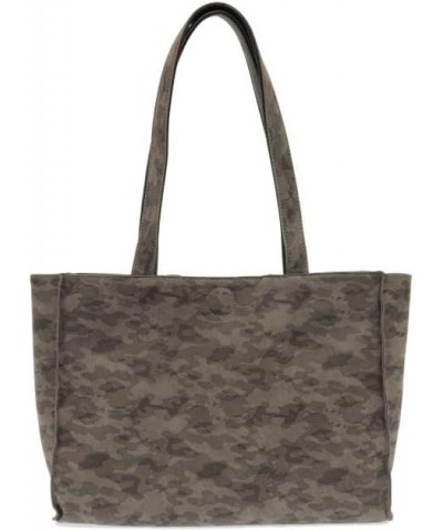 Women's Fashion Purse Reversible Tote Hand Bag Dark Grey Camo - Black $37.92 Totes