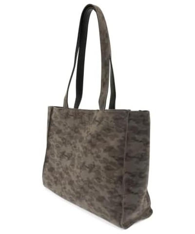 Women's Fashion Purse Reversible Tote Hand Bag Dark Grey Camo - Black $37.92 Totes