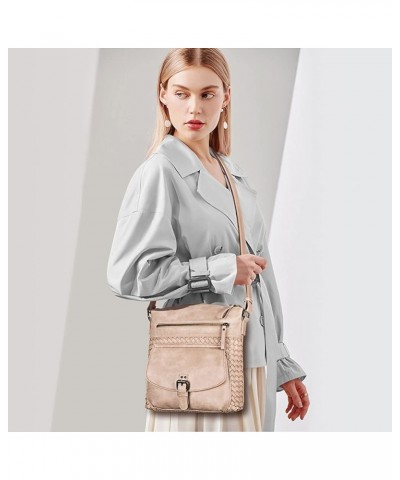 Shoulder Bag for Women Hobo Crossbody Purse Leather Tote Handbag Roomy Messenger Satchel for Work Daily Travel Gray $41.49 Totes