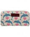 Zip Around Wallet Dolphin $16.49 Wallets