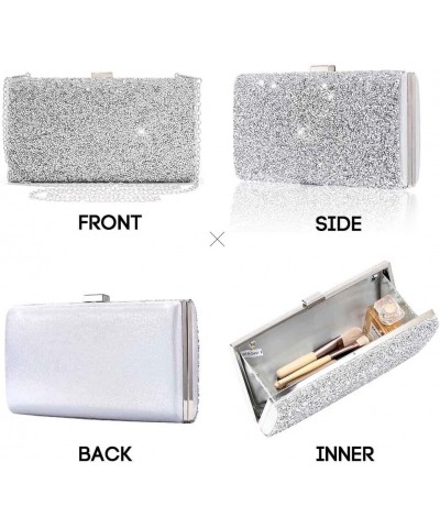 Women's Glitter Evening Clutch Bag Bling Rhinestone Purse Crossbody Bags Wedding Party Prom Cocktail Handbags $10.43 Evening ...