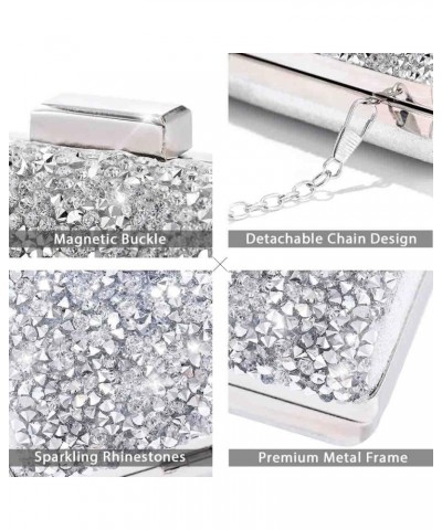 Women's Glitter Evening Clutch Bag Bling Rhinestone Purse Crossbody Bags Wedding Party Prom Cocktail Handbags $10.43 Evening ...