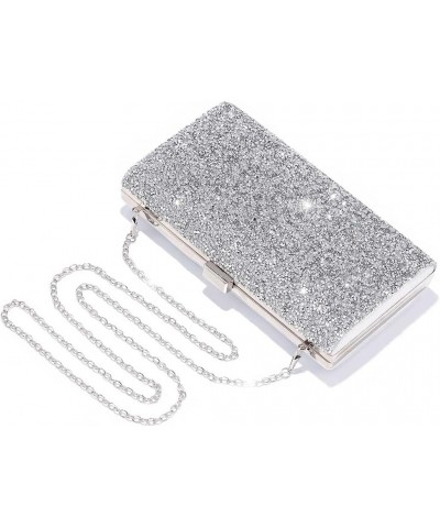 Women's Glitter Evening Clutch Bag Bling Rhinestone Purse Crossbody Bags Wedding Party Prom Cocktail Handbags $10.43 Evening ...