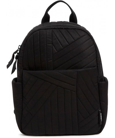 Women's Cotton Small Backpack, Black - Recycled Cotton, One Size One Size True Black $35.04 Backpacks