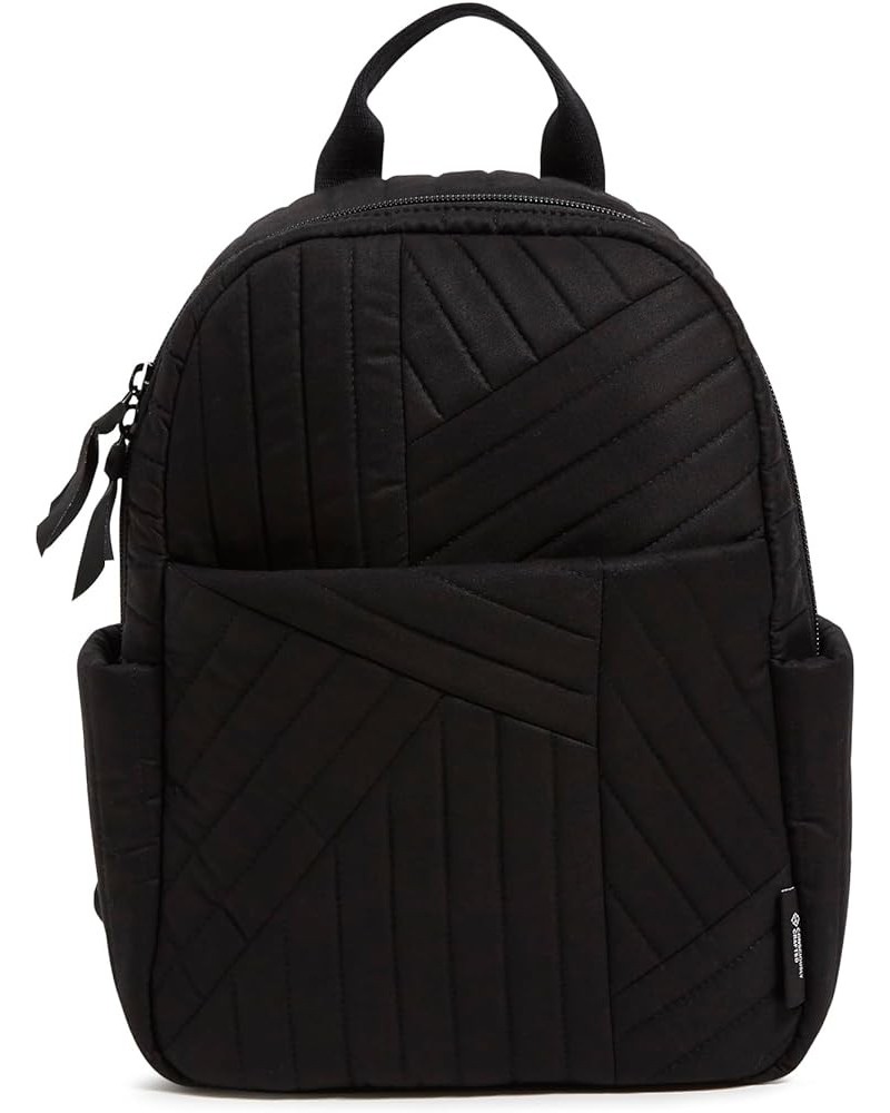 Women's Cotton Small Backpack, Black - Recycled Cotton, One Size One Size True Black $35.04 Backpacks