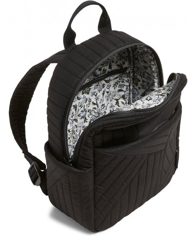 Women's Cotton Small Backpack, Black - Recycled Cotton, One Size One Size True Black $35.04 Backpacks