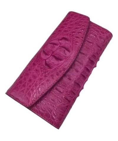 Authentic True Crocodile Skin Women's Long Chic Wallet Female Card Holders Exotic Real Alligator Leather Lady Large Clutch Pu...