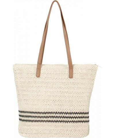 Fashion Handbags Women Woven Straw Bag Summer Beach Tote Purse Y-delicate $9.66 Totes