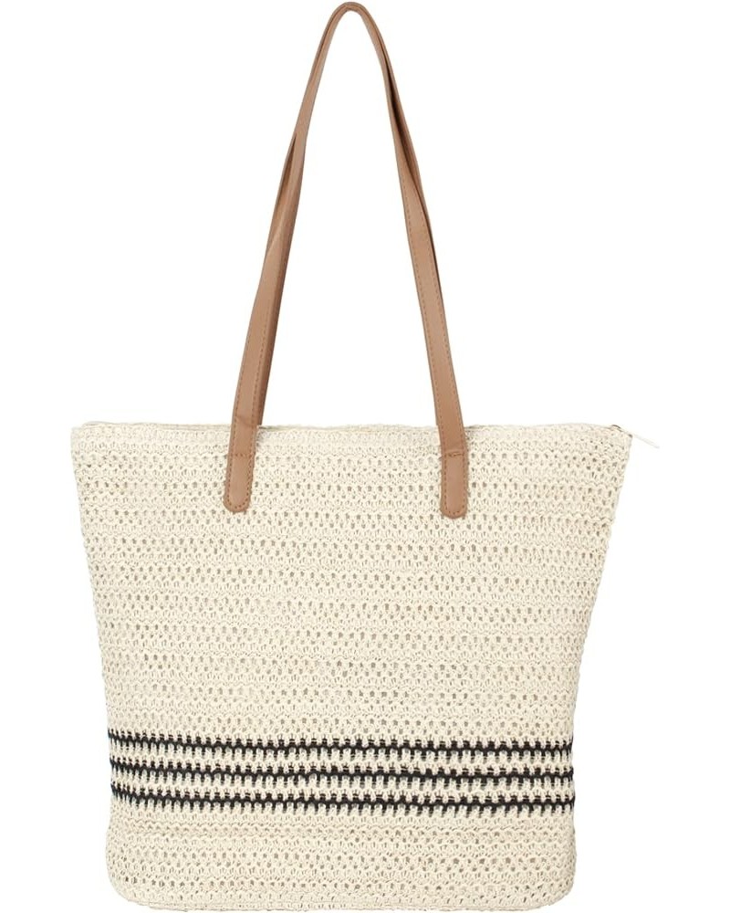 Fashion Handbags Women Woven Straw Bag Summer Beach Tote Purse Y-delicate $9.66 Totes