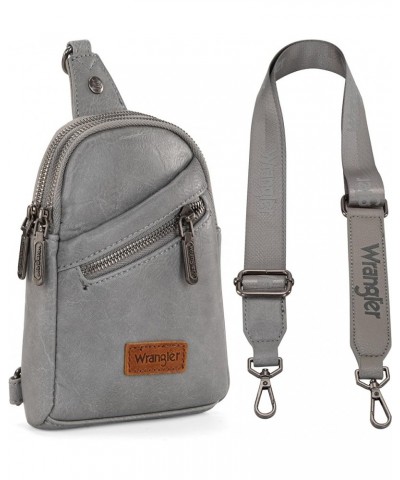 Crossbody Bags for Women Chic Sling Bag and Purses for Women with Adjustable Strap Gift for Women H-light Gray $11.00 Crossbo...