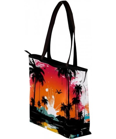 Tote Bags for Women,Womens Handbags,Small Tote Bag Q187n0salf $13.79 Totes