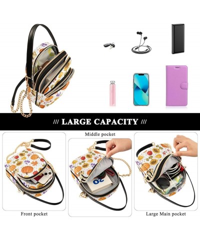 Small Crossbody Handbag for Women Mini Over Shoulder Purse with Three Zippered Pockets Durable Travel Purse Color-hf014 $9.68...