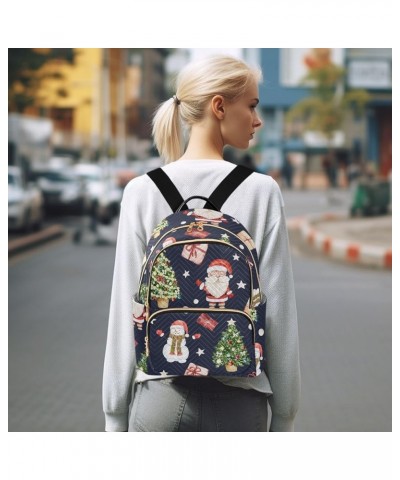 Animal Cartoon Elephant Women's Backpack Wallet Casual Small Backpack Fashion Women's Travel Bag School Backpack Color096 Med...