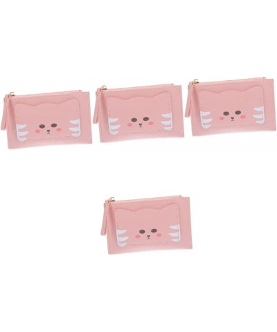 4pcs Cartoon Money Bag Women Small Wallet Girls Wallets for Kids 9-12 Zip Coin Pouch Zipper Bag Small Wallet for Women Woman ...