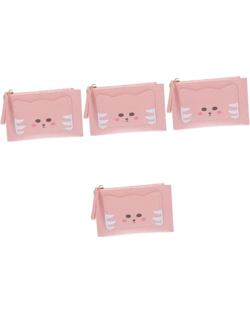 4pcs Cartoon Money Bag Women Small Wallet Girls Wallets for Kids 9-12 Zip Coin Pouch Zipper Bag Small Wallet for Women Woman ...