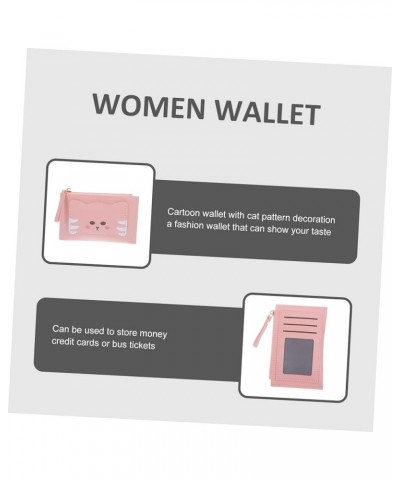 4pcs Cartoon Money Bag Women Small Wallet Girls Wallets for Kids 9-12 Zip Coin Pouch Zipper Bag Small Wallet for Women Woman ...