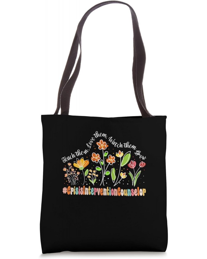 Crisis Intervention Counselor Appreciation Week Back School Tote Bag $15.10 Totes