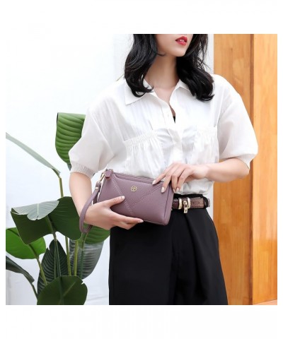 Women Tassel Zipper Pocket Crossbody Bag Shoulder Purse Fashion Travel Bag Evening Clutch Purses Pink $47.83 Evening Bags